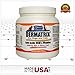 Dermatrix Low Allergen, 180 Chewable Tablets for Dogs and Cats. Contains MSM, Omega Fatty Acids and Vitamins. All ingredients are 100% US Sourced and Made.