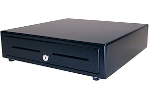 2xhome - 16" Point of Sales POS System Cash Drawer 12v Register Heavy Duty