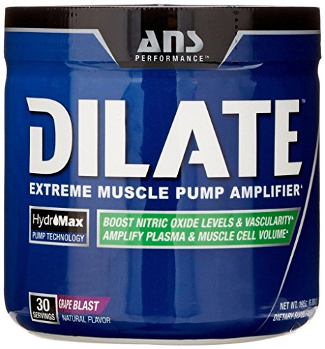 ANS Performance Dilate Caffeine-Free Pre Workout & Nitric Oxide Booster Extre. 1 B.