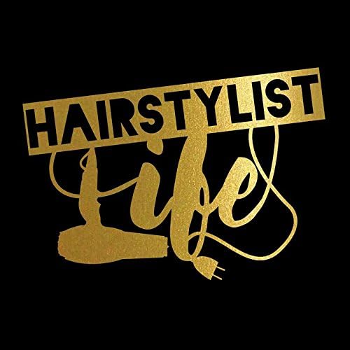 Amazon Com Nd016g Hairstylist Life Decal Sticker 5 5 Inches By