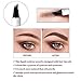 tattoo eyebrow pencil waterproof Eyes Makeup with a Micro Fork Tip Applicator Creates Natural Looking Brows Effortlessly All Day (Dark brown)