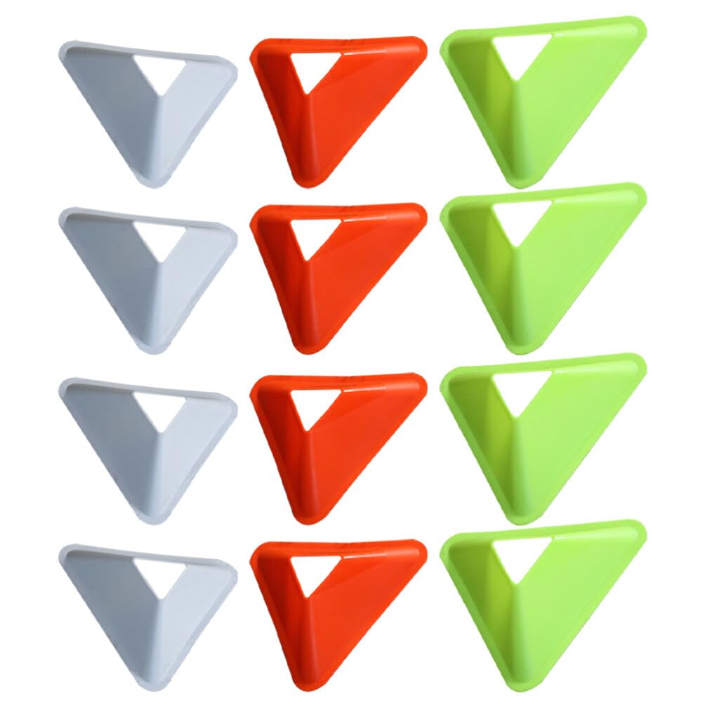BESPORTBLE Soccer Training Cones: 20Pcs Triangle Agility Training Sports Cone Sports s s Roadblock for Kids Football Basketball Drills Field Markers