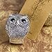Merdia Vintage 50mm Width Wide Owl Woman Cuff Bracelets [Jewelry]