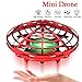 2 Pack Mini Drone for Kids Beginner Hand Controlled,UFO Flying Ball Toys with 360° Rotating and LED Lights,Quadcopter Drone Toy for Kids Birthday Party Favors Indoor Outdoor,RC Helicopter Kids Gift