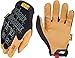 Mechanix Wear Material4x Original Gloves - Abrasion Resistant Gloves for Protecting Hands - Durable Synthetic Leather - Breathable - Comfort Fit - Machine Washable - Brown/Black - XX-Large