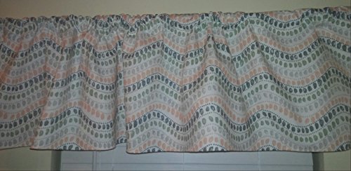 Abstract Polka Dot Sundown valance curtain, Premier Prints Jewel Collection for Your Window topper. Modern curtain. Window treatment. Room Decor. Kitchen, RV, Guest room, Kids Playroom. Home Decor.