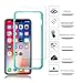iPhone X Screen Protector [3 Pack], [Tray Mount] HoPerain iPhone X Tempered Glass Screen Protector Touch Sensitive 9H Hardness Tempered Glass Screen Protector iPhone X