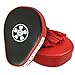 Xgeek174; 2PCS Punch Mitts Boxing Focus Training Pads for Children Kids Men Women Karate Muay Thai (BlackRed)