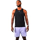 Fabletics Men's The 02 Tank, Performance Running, Jogging, Training, Ultra Lightweight, Reflective, Breathable