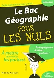 Le  bac géographie