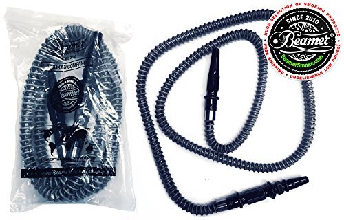 U Pick Color: Black 74 Inch Ultra Premium Beamer Cafe Rubber Washable Hose + Limited Edition Beamer Smoke Sticker U Pick Color: Black 74 Inch Ultra Premium Beamer Cafe Rubber Washable Hose + Limited Edition Beamer Smoke Sticker