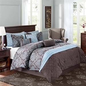 Amazon.com: Home Essence Monterey 7 Piece Comforter Set
