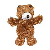 KONG Teddy Bear Dog Toy, Medium, Brown