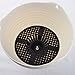 Garden Pots 2 Set, Petforu Hanging Flower Basket Empty Flowerpot Plant Hooks Hangers - White