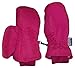N'Ice Caps Kids Easy On Thinsulate Waterproof Velcro Wrap Mitten (4-5 Years, Fuchsia Solid)