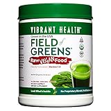 Vibrant Health - Field of Greens, 100% Organic Greens and Freeze Dried Grass Juices, 60 servings (FFP)