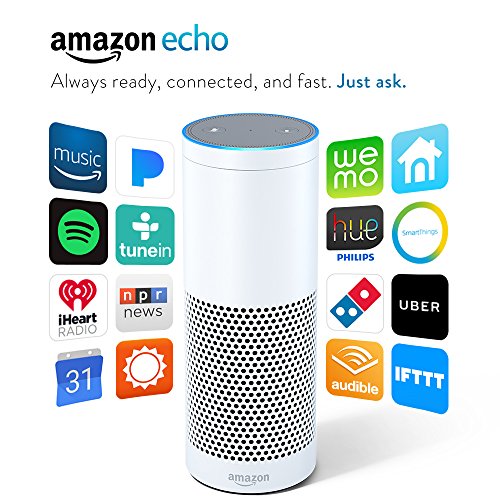 Certified Refurbished Amazon Echo - White