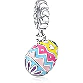 Simphman Butterfly Flower Dangle Charm 925 Sterling Silver Charms for Bracelets and Necklaces Bead Charms with Cubic Zirconia Jewelry Charm for Women Family Friends