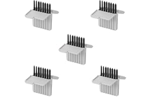 JUNGLE CARE Hearing Aid Wax Guard Filters Replacement Cerumen Stop Supply Cleaning Tool Accessories for CIC, ITC, ITE and RIC(RITE or RIE) from Phonak/Resound/Widex/Unitron/MD Hearing/Hearig Assist