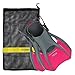 U.S. Divers US Divers Trek Travel Fin with Mesh Carrying Bag, Raspberry, Small