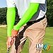 iM Sports (NW Golf Sleeves) LONG DRIVER Golf Sun Sleeves + Blocks 96% UV + Compression + Wick Away Fabric + Made in USA - (pair of full arm sun sleeves for golf)
