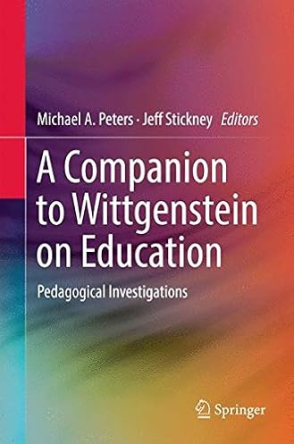 Book Cover for A Companion to Wittgenstein on Education: Pedagogical Investigations