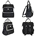 Premium Diaper Bag Backpack by Liname - Extra-Wide Zip Opening, Large Capacity & Stylish Design - Includes Bonus Stroller Straps & Waterproof Changing Pad - Easy to Clean and Looks Great