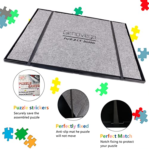 Jigsaw Puzzle Board Mat Table, Portable Puzzle Storage Saver Keeper