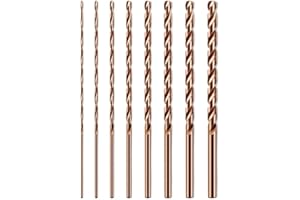 Extra Long Cobalt Steel Drill Bit, 200mm Length, for Metal and Stainless Steel (3mm)