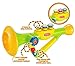 Liberty Imports 4-in-1 Musical Band Toy Instruments Playset for Kids - Keyboard, Guitar, Saxophone and Trumpet with Volume Control