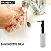 KVADRAT 304 Stainless Steel Pump Soap Dispenser,Oil Rubbed Bronze 500ML/17.1 OZ PE Bottle Refillable from Top Great for Essential Oils, Lotions, Liquid Soaps for Kitchen Bathroom