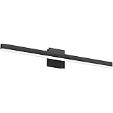 Aipsun 31.5in/26W Modern Black Vanity Light LED Bathroom Vanity Light Fixtures Wall Light for Bathroom (White Light 6000K)