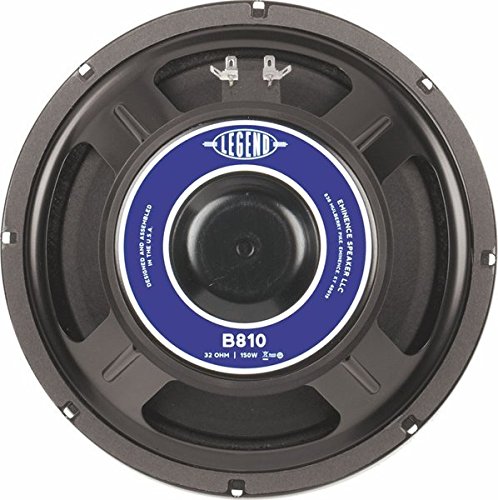 Eminence Legend B810 10" Bass Amplifier Speaker, 150 Watts at 32 Ohms