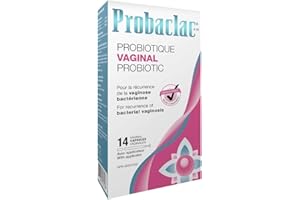 Probaclac Vaginal Probiotic for BV | Bacterial Vaginosis Formula | Clinically Approved | Reduces Recurrence of BV | Balances 