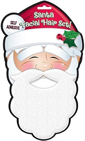 Immagini Faccia Babbo Natale.Amscan Internazionale Intera Faccia Babbo Natale Fatto Di Peluche Amazon It Casa E Cucina