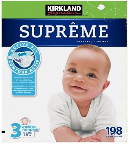 size 3 costco diapers