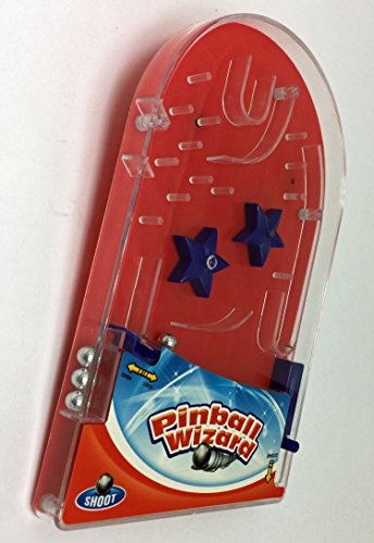 Hand Held Mini Pinball Game - Small Arcade Pinball Machine Travel Toy Portable for Car Auto Kids Boys Girls Adults Family - For Party Favors Christmas Holidays Birthday Parties by Perfect Life Ideas - Thumbnail 3