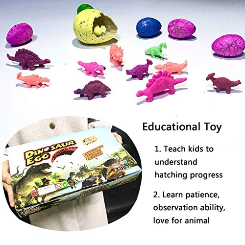 image for Dinosaur Party Supplies by ALZERO, Mini Novelty Magic Toys for Kids Ov