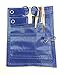 EMI Nurse Pocket Blue Organizer 4 Piece Kit - Pocket Organizer, Lister Bandage Scissor, Pupil Gauge penlight, and Chart Pen