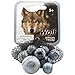 Mega Marbles 3 Pack - Wolf, Cat's Eye, Polar Bear Game Nets - Includes 1 Shooter Marble & 24 Player Marbles Per Net