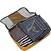 eBags Medium Classic Packing Cubes for Travel - 3pc Set - (Tangerine)