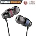 Earbuds Ear Buds in Ear Headphones Wired Earphones with Microphone Mic Stereo and Volume Control Waterproof Wired Earphone for iPhone Samsung Android Mp3 Players Tablet Laptop 3.5mm Audio