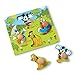 Melissa & Doug Disney Mickey Mouse and Friends Jumbo Knob Wooden Puzzle