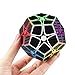 D-FantiX 2x2 Megaminx Cube Carbon Fiber Megaminx Speed Cube Dodecahedron Puzzle Toy