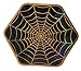 BLUE PANDA Halloween Party Paper Plates - Spider Web Design - Disposable Spiderweb Paper Plates (9 x 8 In, 50 Pack)