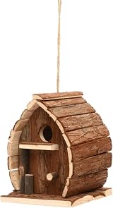 CKB LTD Bird Nesting Box House Wooden Hanging Nest Box 16x14x20cm view 4