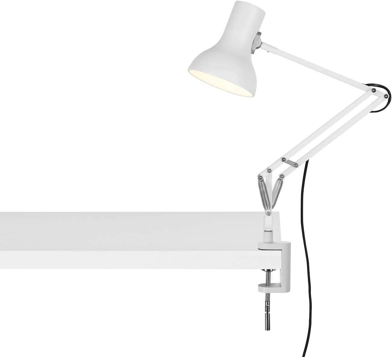 anglepoise clamp lamp