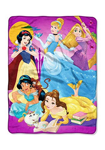 Disney's Princesses, "Trust Your Heart" Micro Raschel Throw Blanket, 46" x 60", Multi Color