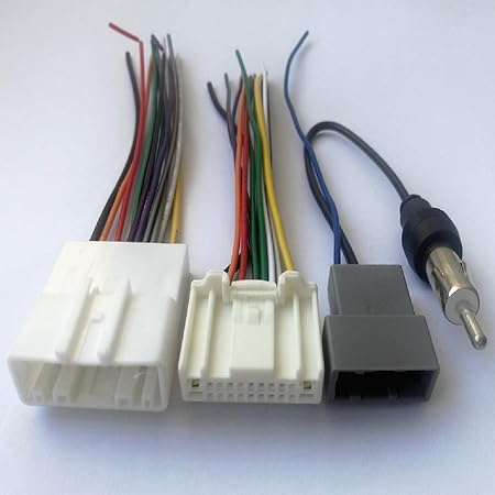 Amazon.com: Car Stereo Wiring Harness and Antenna Adapter FIts 2007