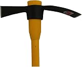 Mighty Products Heavy Duty 5lb Grubbing Mattock Steel Head Fibreglass Handle view 2